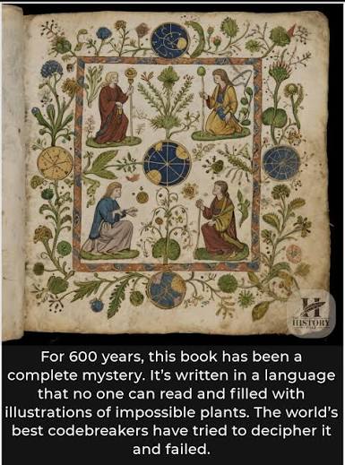 📖✨ The Book No One Can Read ✨📖 Over 600 years ago, a strange book appeared… written in a language no one on Earth has ever been able to understand. It's called